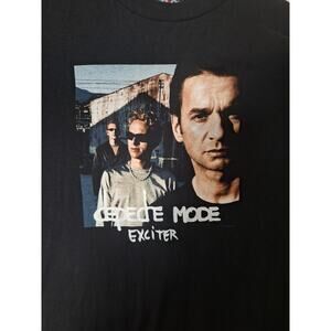 Depeche Mode Exciter Tour 2001 Concert Tee XL – Big! Tag Vintage Band Shirt